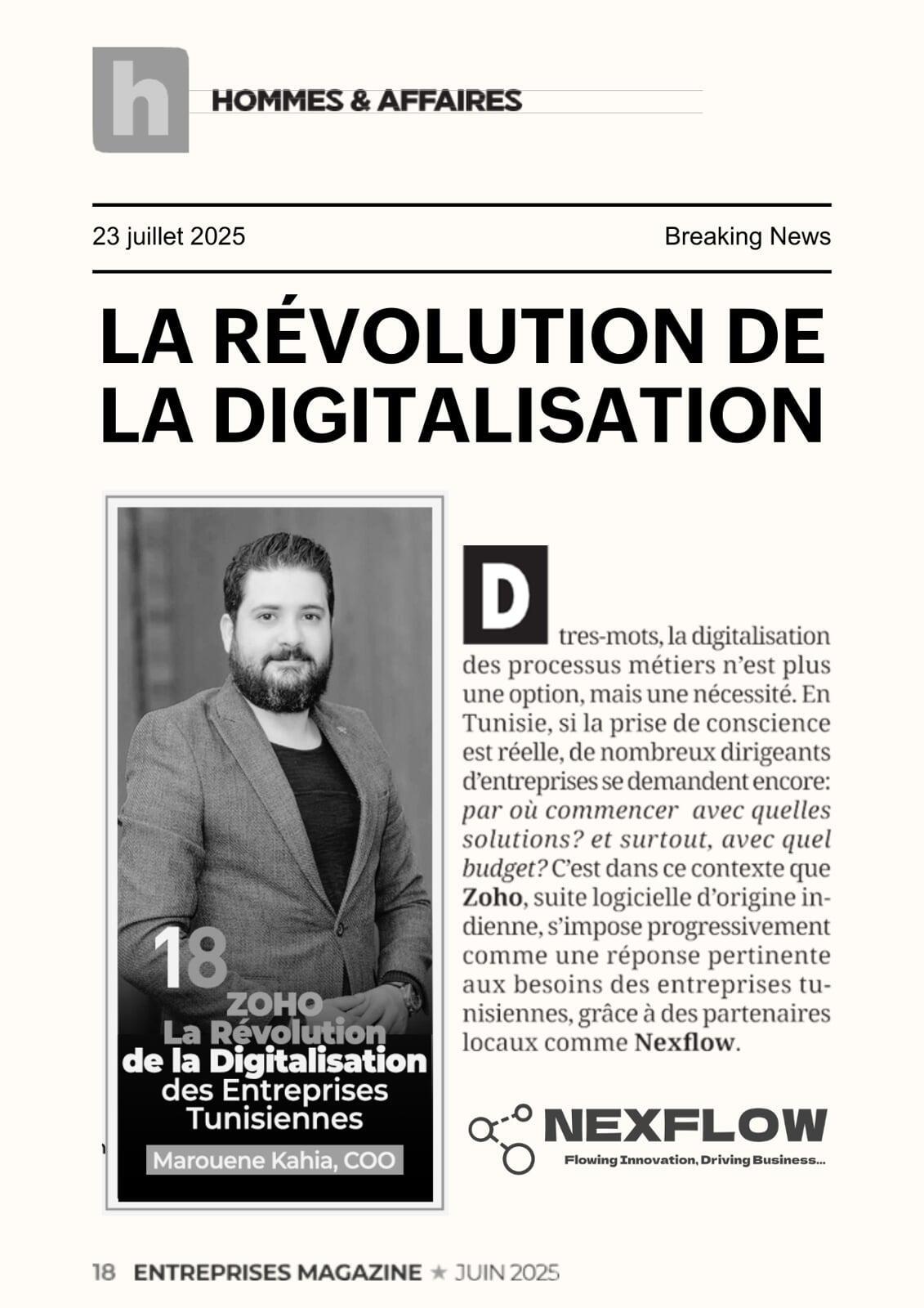 La digitalisation à portée des entreprises tunisiennes